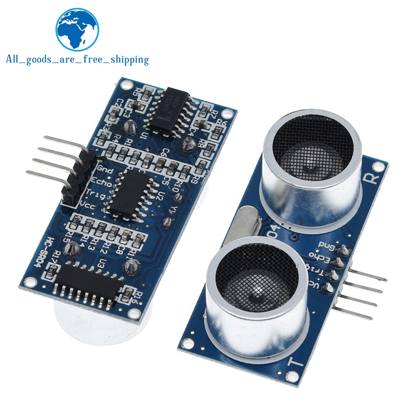 TZT Ultrasonic sensor HC-SR04  - Muscle Sensor Emg review and price