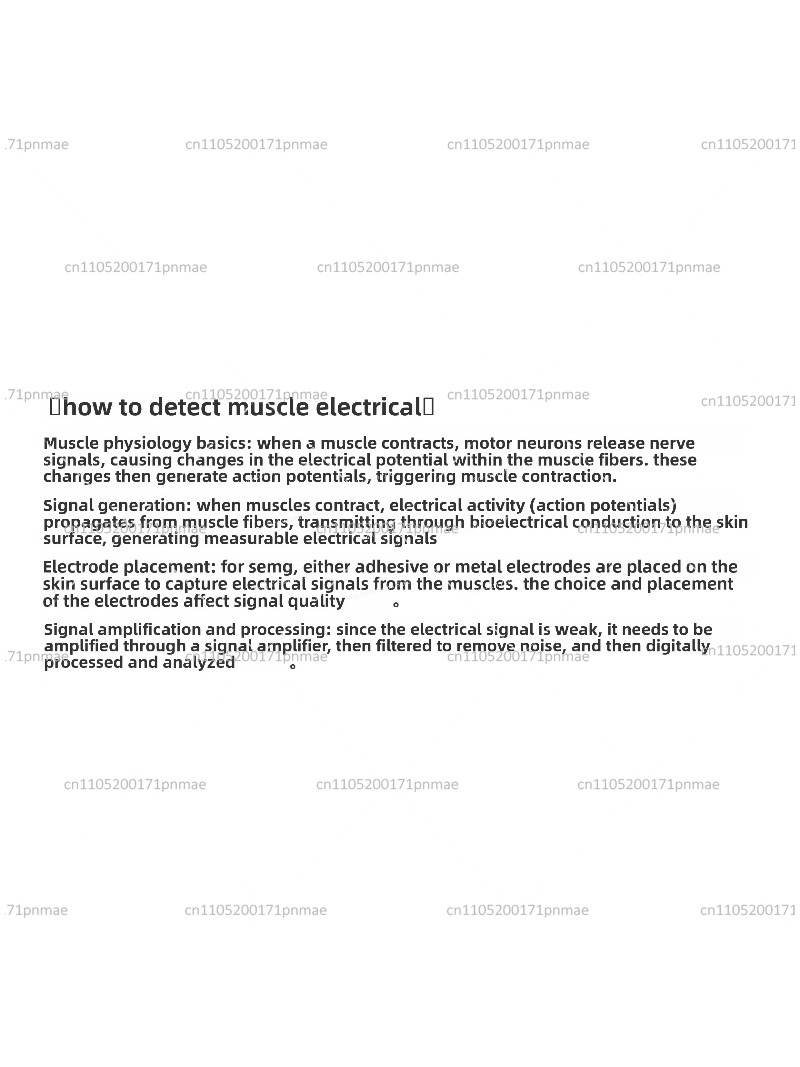 Dry Electrode SEMG Sensor EMG  - Muscle Sensor Emg review and price