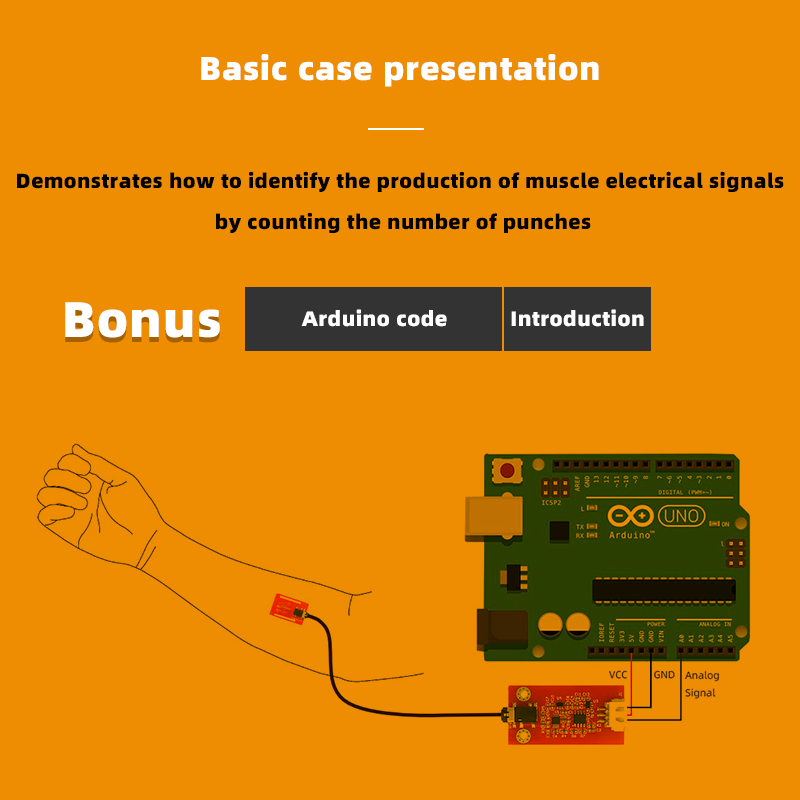 Dry Electrode EMG Sensor Elect - Muscle Sensor Emg review and price